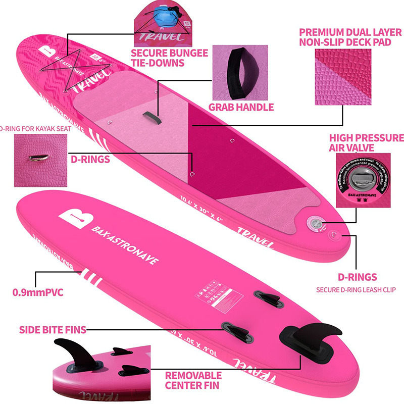 pink color sup board