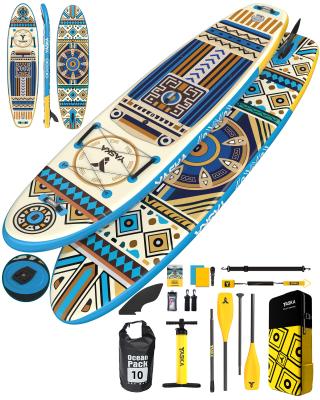 Inflatable paddle board