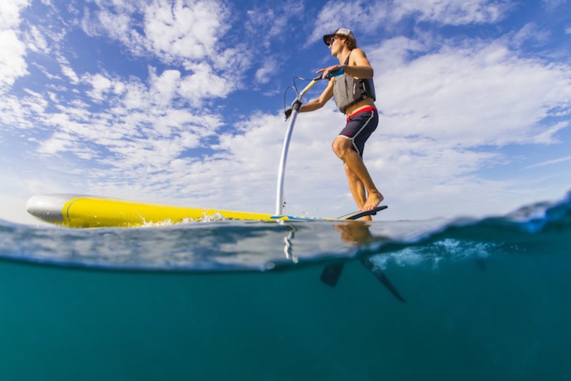 Revolutionary Water-Bike Pedal Board Makes Waves at 2024!